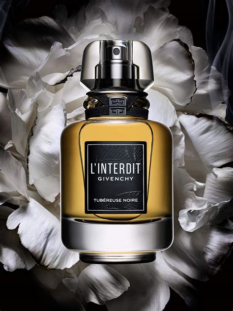 givenchy l'interdit tubéreuse noire|Givenchy tuberose noire.